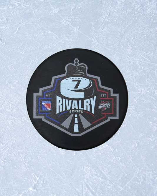 Hwy 7 Rivalry Series Official Puck